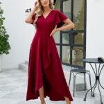 Satin Cocktail Dress