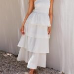 the perfect strapless sundress.